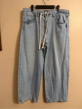 Silver Jeans Light Blue Relaxed Men's Denim with Drawstring